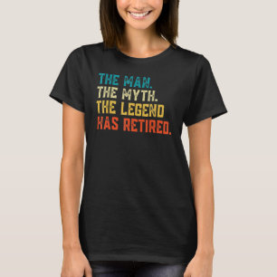Camiseta Retro Reformado 2023 A Legenda Do Mito Do Homem Re