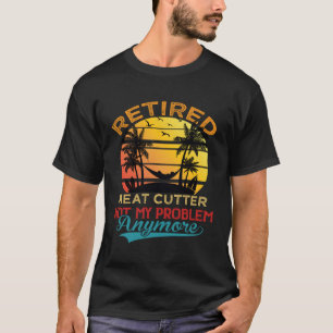 Camiseta Retrô Reformado Carne Fora Não É Mais Meu Problema