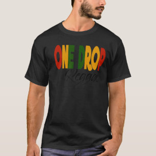 Camiseta Retro Reggae Música One Drop Jamaica Roots & Cultu