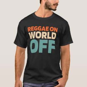 Camiseta Retro Reggae Rasta - Music Vintage Reggae No Mundo