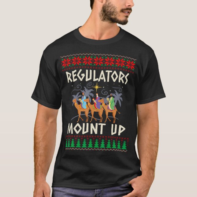 Camiseta Retro Reguladores Montam Camelo Feio Natal (Frente)