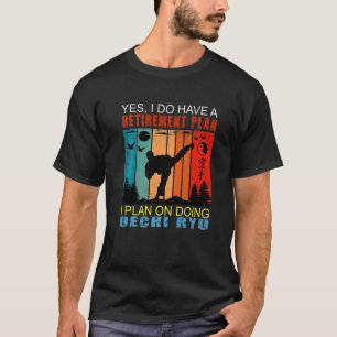 Camiseta Retrô - Retirada De Slogan Sunset Eu Planejo Fazer
