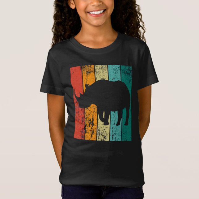 Camiseta Retro Rhino (Frente)
