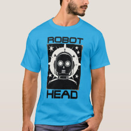 Camiseta Retro Robot Head