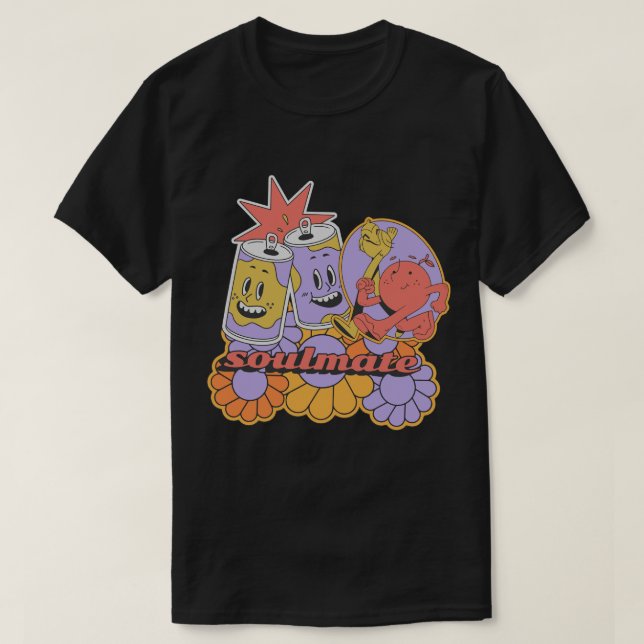 Camiseta Retro-rolo 80s (Frente do Design)