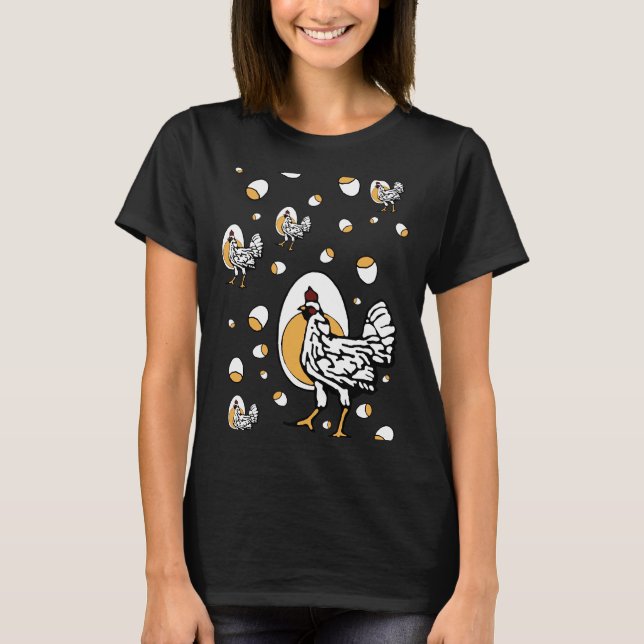 Camiseta Retro Roseanne Chickens (Frente)