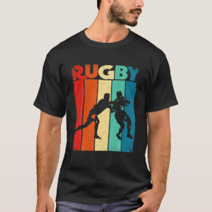 Camiseta Retro Rugby Lover Vintage Esporte Pais de Natal