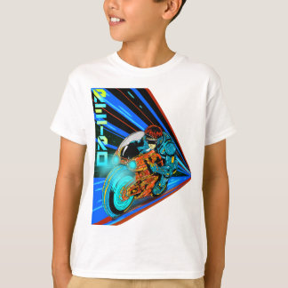 Camiseta Retro Rush: Velocidade Neon