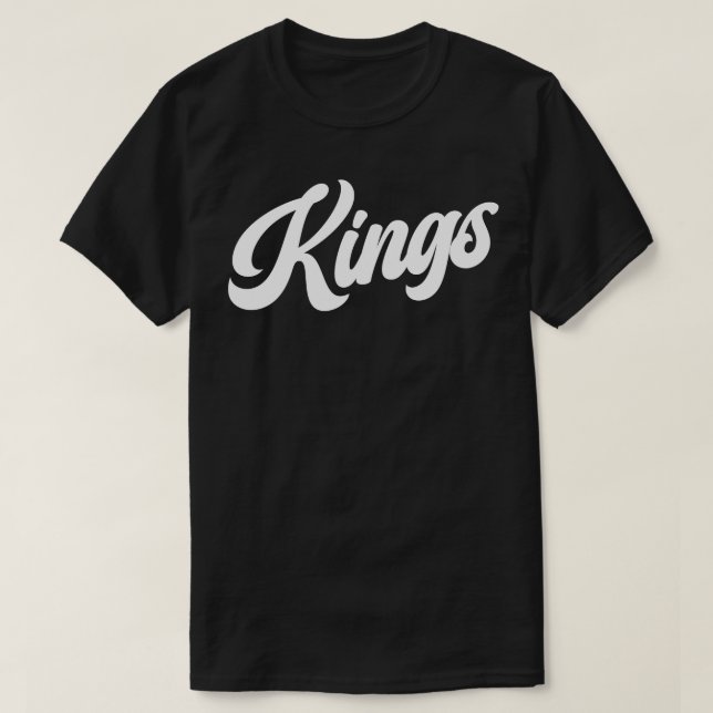 Camiseta Retro Sacramento Kings (Frente do Design)