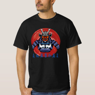 Camiseta Retro Samurai Armor- Perfeito Samurai Design