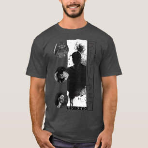 Camiseta Retro Samurai guerreiro código bushido japonês esp