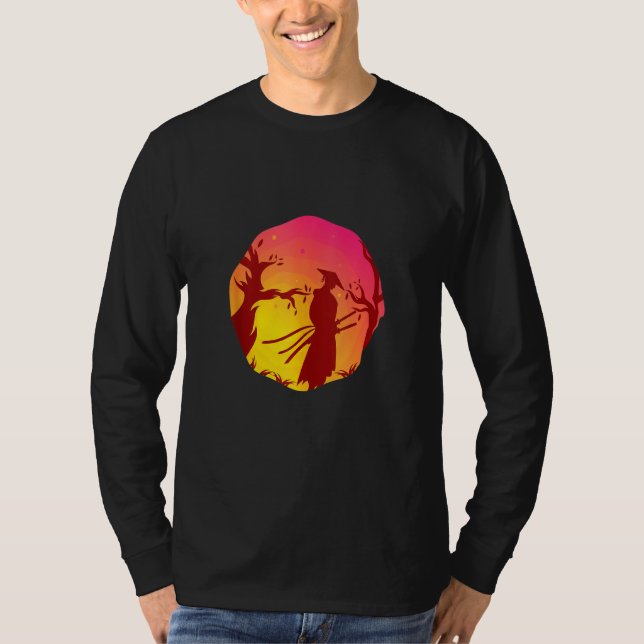 Camiseta Retro Samurai Japão Ninja Sinobi Espadas Katana Ke (Frente)