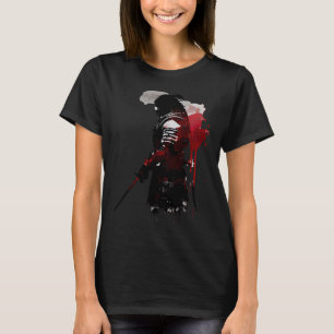 Camiseta Retro Samurai Warrior Sword Japonês Ninja 8