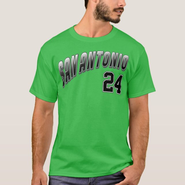 Camiseta Retro San Antonio Número 6 (Frente)