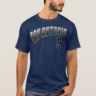 Camiseta Retro San Antonio Número 9 1
