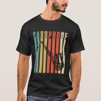Camiseta Retro-saxofone