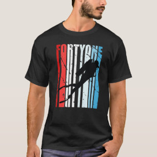 Camiseta Retro Scuba Merging 41 ruas Aniversário do Mergul
