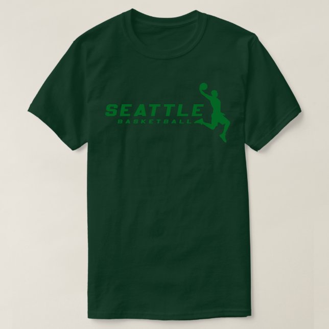 Camiseta Retro Seattle Basball Club (Frente do Design)