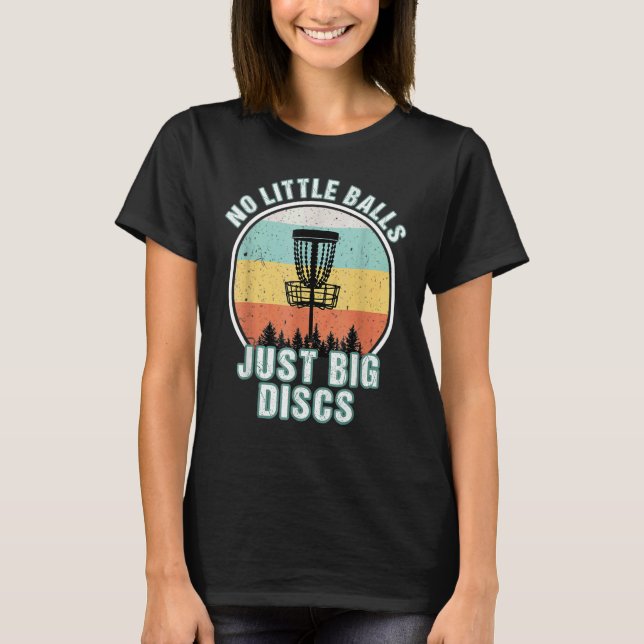Camiseta Retro Sem Pequenas Bolas - Golfe Disco (Frente)