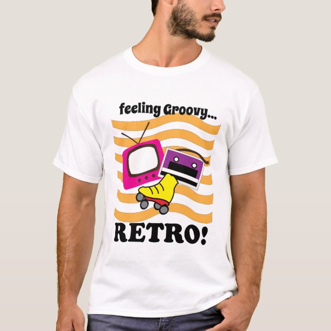 Camiseta Retro Sensação de Groovy Retro (Frente)