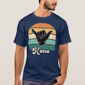 Camiseta Retro Shaka Aloha Hawaiian Hang Loose Sinal 13