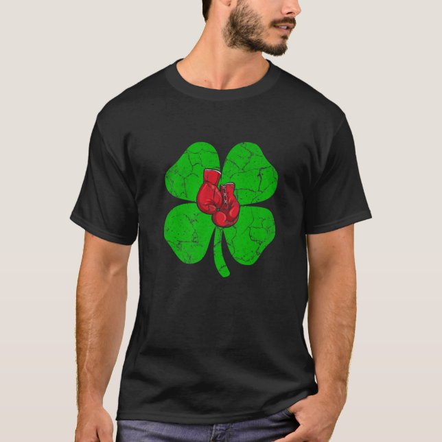 Camiseta Retro Shamrock Boxing Rua.Patrick Day Player Irlan (Frente)