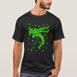 Camiseta Retro Shamrock Luta Esporte Rua Patrick S Day Co