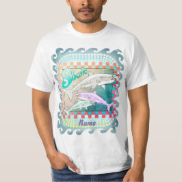 Camiseta Retro Shark
