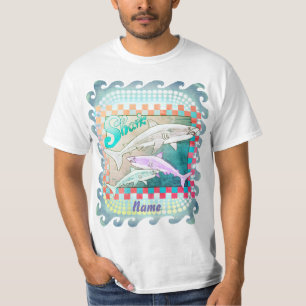 Camiseta Retro Shark