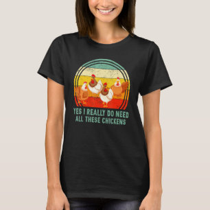 Camiseta Retrô Sim Eu Realmente Preciso De Todos Esses Fran