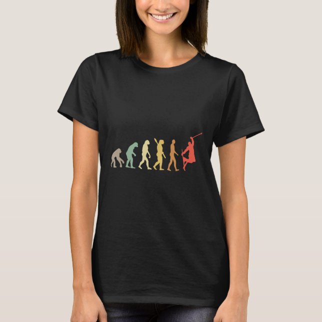 Camiseta Retro Skiing Evolution For Skiers Skiing Season (Frente)