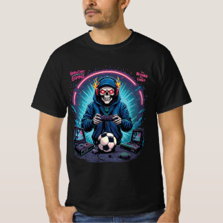 Camiseta Retro Skull Gamer – Hardcore Beyond Limit