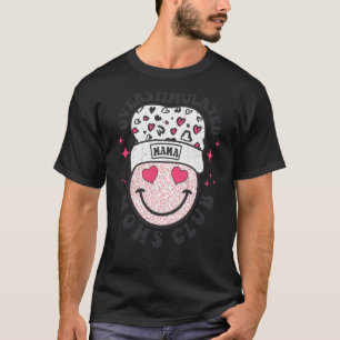 Camiseta Retro Smile Face Overstimulada Clube de Mães Dizen
