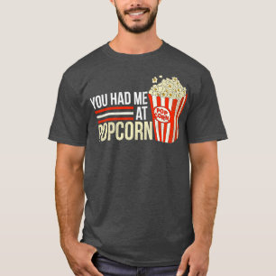 Camiseta Retro Snack Cinema Que Você Me Teve Na Popcorn