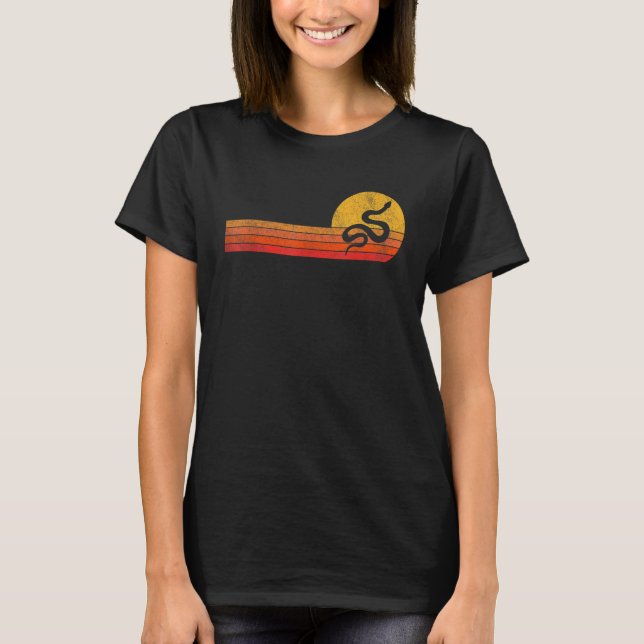 Camiseta Retro Snake   Snake Vintage 1 (Frente)