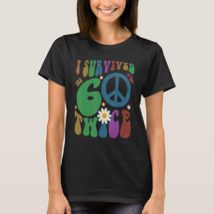 Camiseta Retro, SOBREVIVI DOS SESSENTA VEZES 70 Aniversário