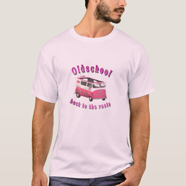 Camiseta Retro Sorvete Van OldSchool Vibes Tee (Frente)