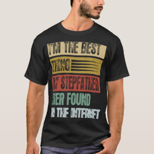 Camiseta Retro, sou a melhor coisa que meu pai já encontrou