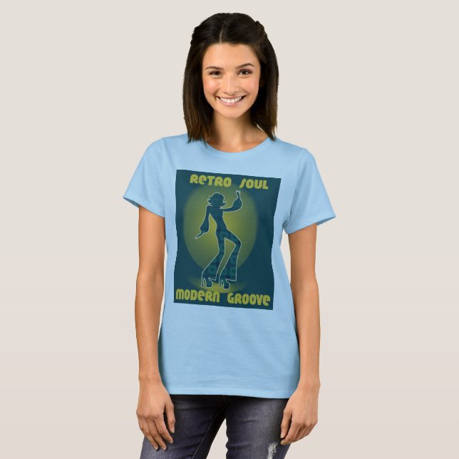 Camiseta Retro Soul Modern Groove (Frente Completa)