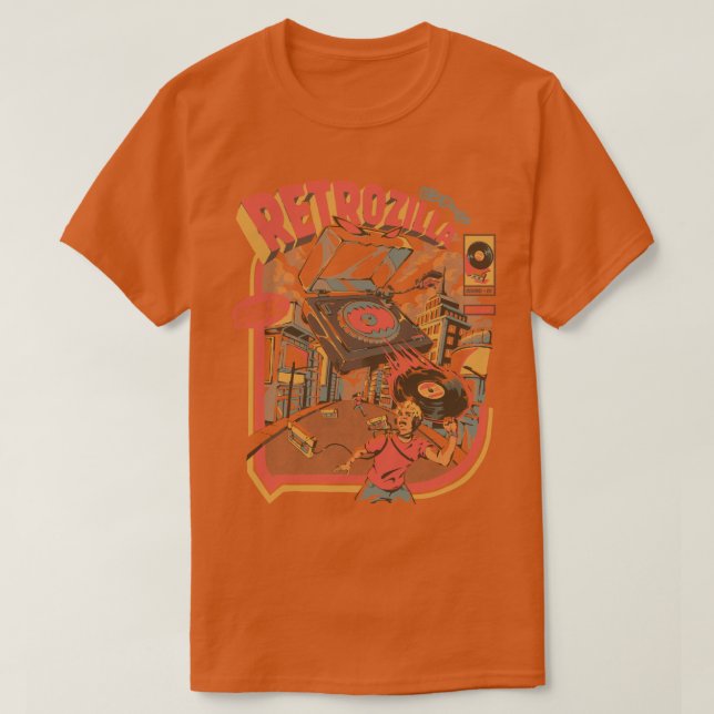 Camiseta Retro Soundzilla (Frente do Design)