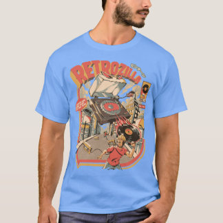 Camiseta Retro Soundzilla Black