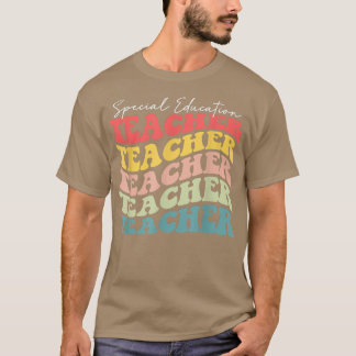 Camiseta Retro Special Education Teacher Appreciation Back 