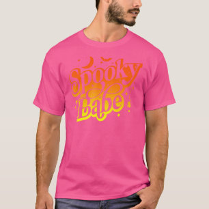 Camiseta Retro Spooky Kids Spooky Season Halloween Par