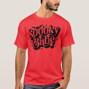 Camiseta Retro Spooky Kids Spooky Season Halloween Par