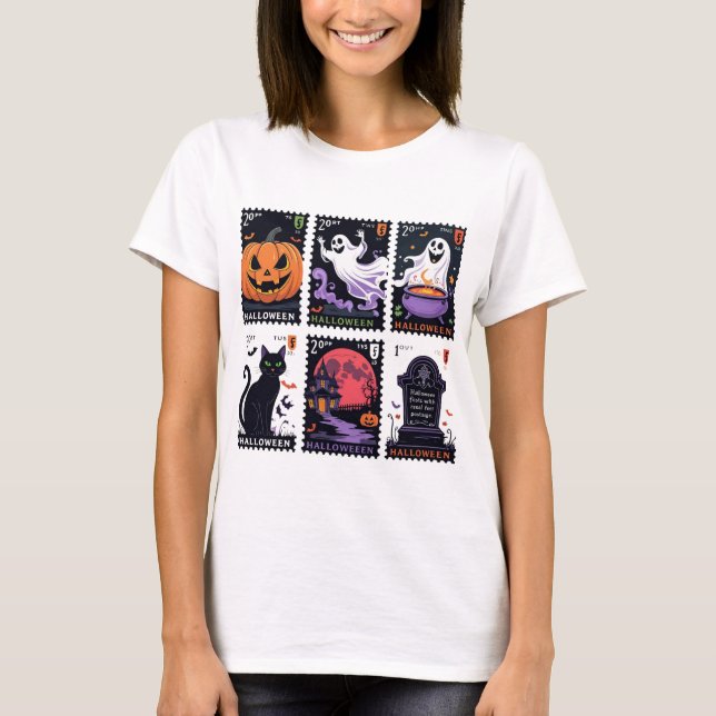 Camiseta Retro spooky season  (Frente)