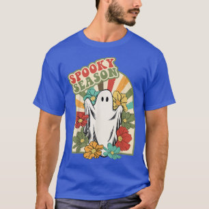 Camiseta Retro Spooky Season Aestética Ghost Halloween