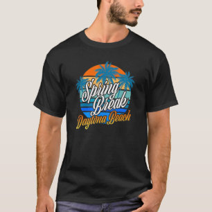 Camiseta Retro Spring Break Daytona Beach 2022 Férias