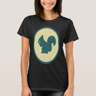 Camiseta Retro Squirrel Vintage Wild Animal