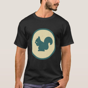 Camiseta Retro Squirrel Vintage Wild Animal