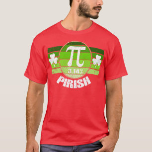 Camiseta Retro St Patricks Pi Irish Day 314 Irish Math Geek